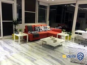 شقة سوبرديلوكس طابق ثالث مع روف في مرج الحمام مساحة 150 م 
