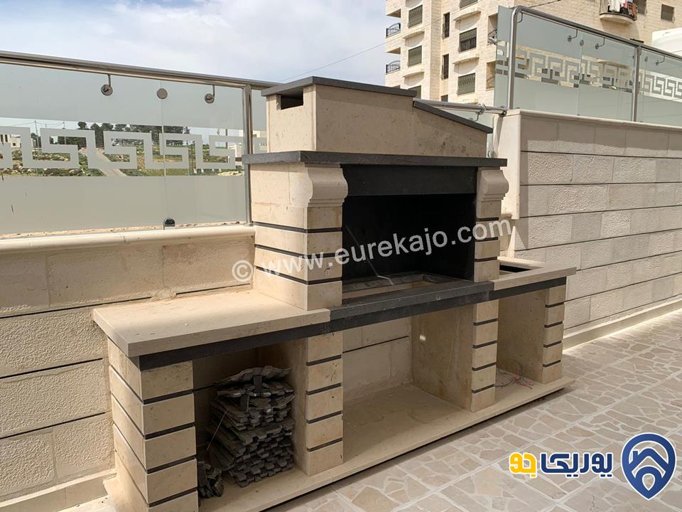 شقة سوبر ديلوكس مساحة 194 م داخلي 180 م خارجي طابق ارضي للبيع في مرج الحمام