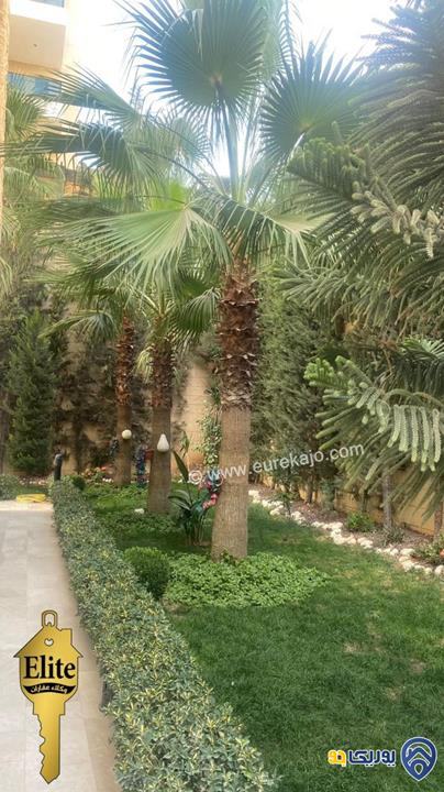 شقة مفروشة طابق أرضي مميزة للبيع في في دير غبار بمساحة 185م + 370م مساحة خارجية
