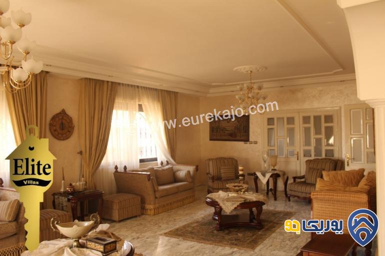 فيلا مستقلة سوبر ديلوكس للبيع مساحة الارض 845م و مساحة البناء 900م في الصويفية